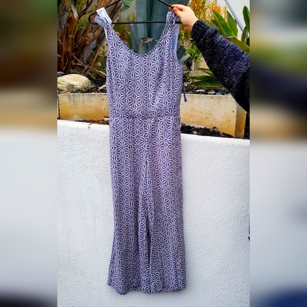[SOLD] Anthropologie Elevenses Geometric print jumpsuit